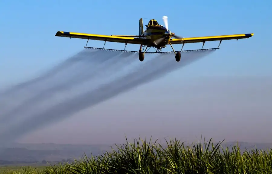 Aplicação aérea