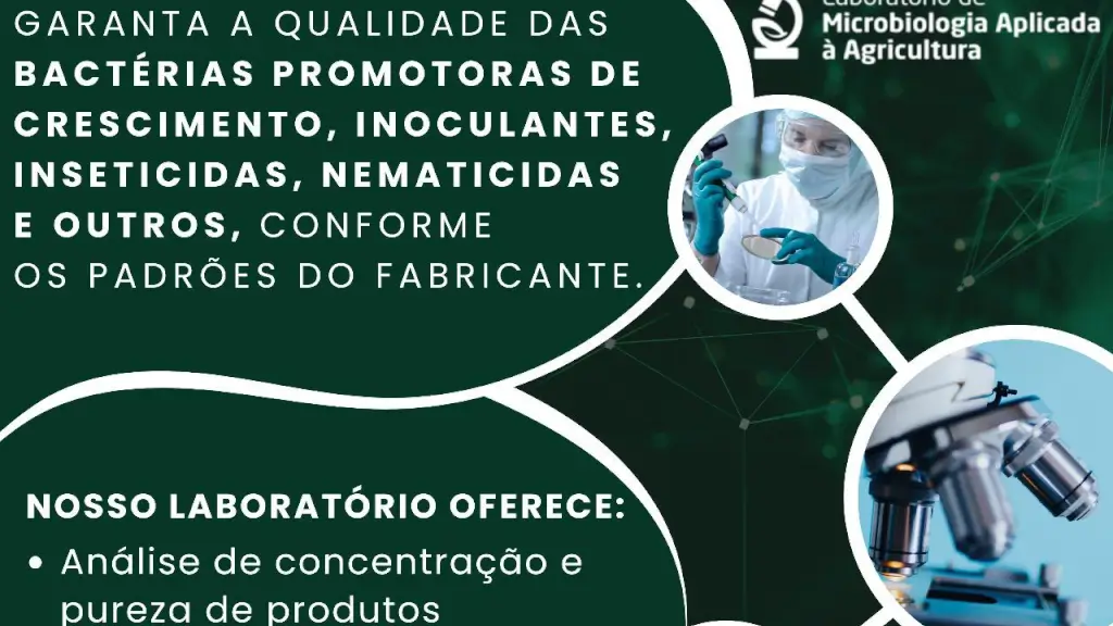 Laboratórios de microbiologia agrícola